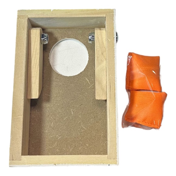 2024 Disney Parks Epcot Flower Garden Prize Corn Hole Mini Board Orange Bird - Picture 3 of 3